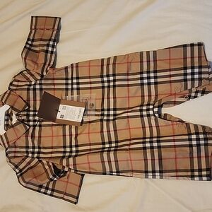 Burberry jumper baby checkered